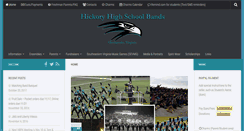 Desktop Screenshot of hhsbands.org